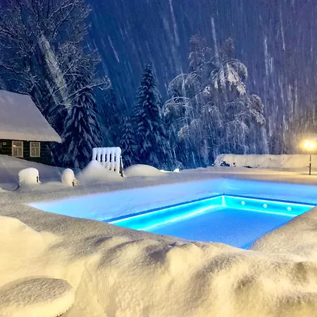Schaefer S Vyhrivanym Bazenem Se Slanou Vodou A Saunou