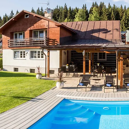 Schaefer S Vyhrivanym Bazenem Se Slanou Vodou A Saunou * Harrachov