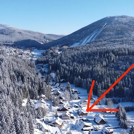 Schäfer S Vyhřívaným Bazénem Se Slanou Vodou Chalet Harrachov