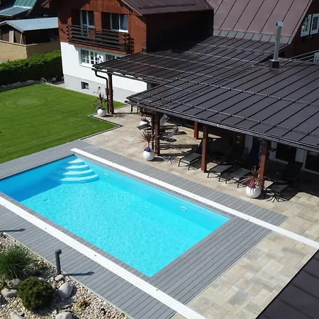 Chalet Schäfer S Vyhřívaným Bazénem Se Slanou Vodou Harrachov