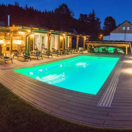 Schaefer S Vyhrivanym Bazenem Se Slanou Vodou A Saunou * Harrachov